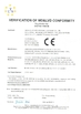 Porcellana Jiangyin Hongda Powder Equipment Co., Ltd Certificazioni